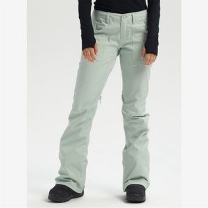 NWOT Burton Vida Snow Pants - Aqua Grey Size Large